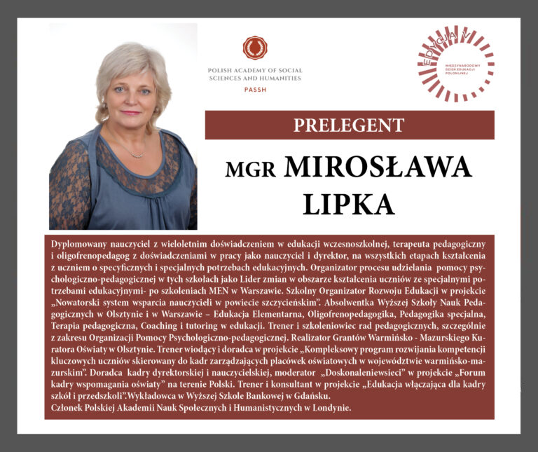 mgr Mirosława Lipka